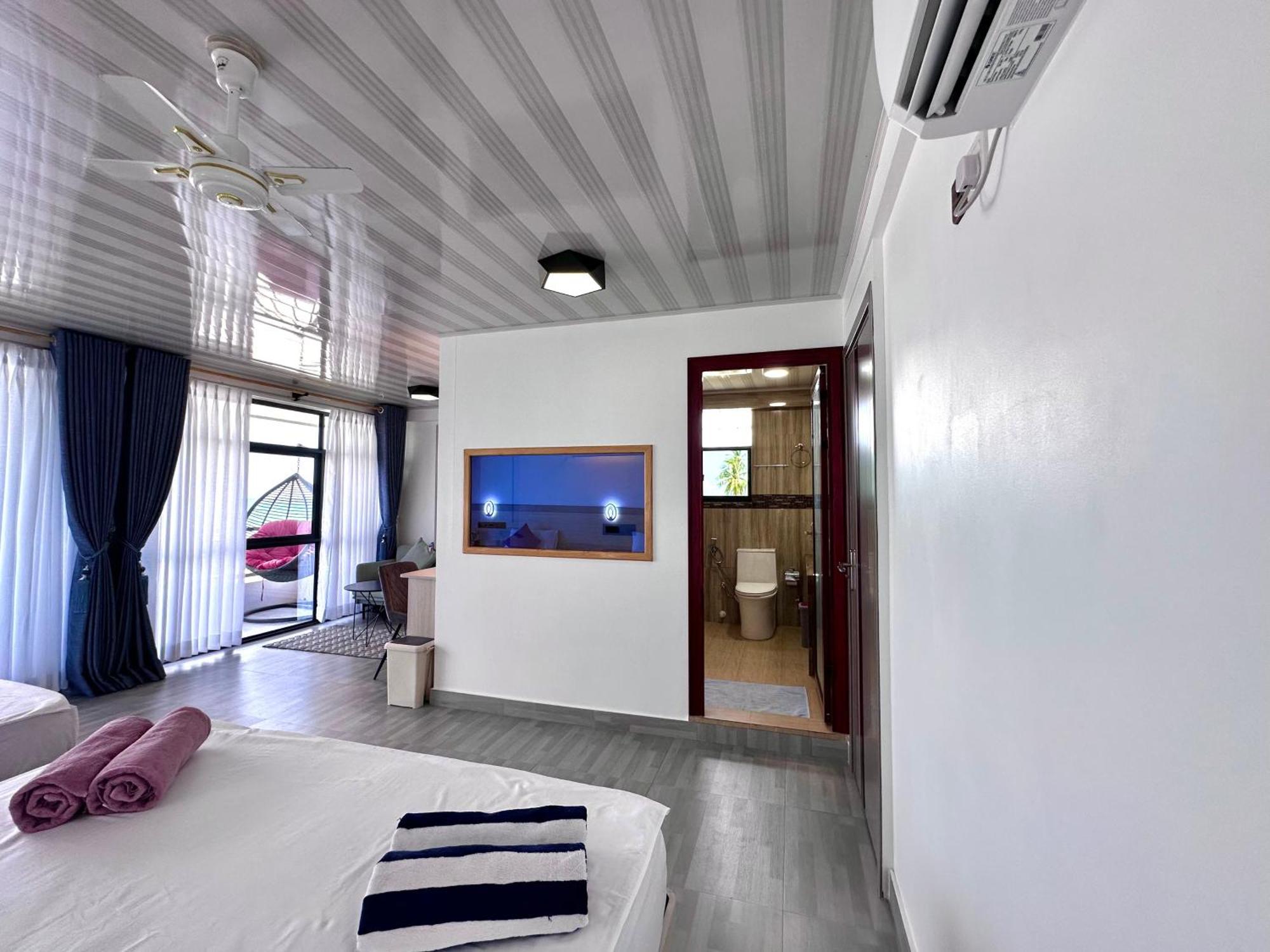 Hotel Galaxy Sunrise Sea View Fulidhoo Exteriér fotografie
